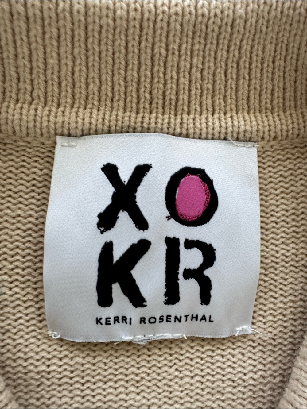 Kerri Rosenthal heart cardigan. Size Medium - Picture 9 of 9